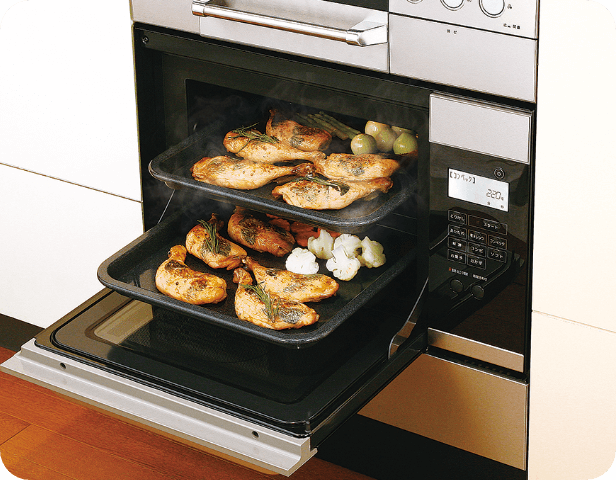 ガスオーブンレンジ